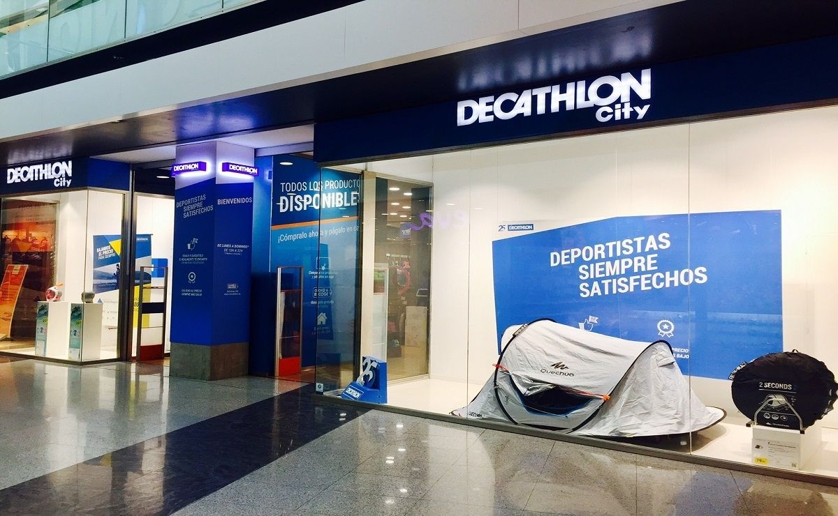 Decathlon tira el precio del bolso de gimnasio reversible 25 L Domyos