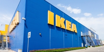 Ikea decoración oceánico azul dormitorio