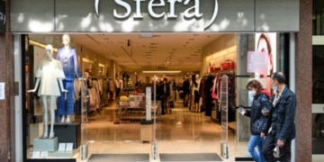 Jersey de punto calado color lila de Sfera